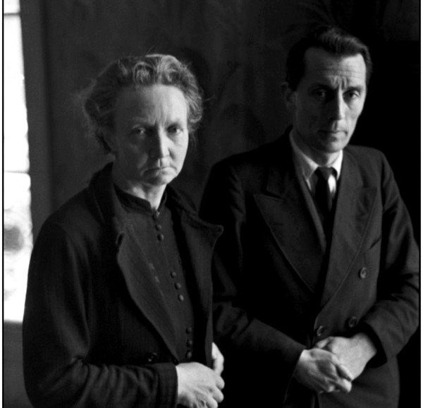 Irène Curie et Frédéric Joliot (à propos d’un portrait réalisé par Henri Cartier-Bresson)